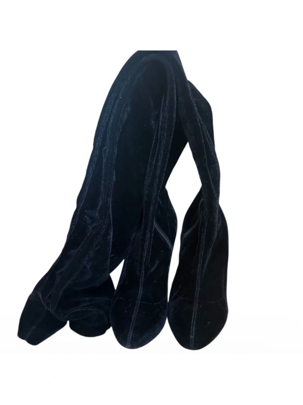 Christian Louboutin Classe over the knee velvet boots RETAIL 2,995